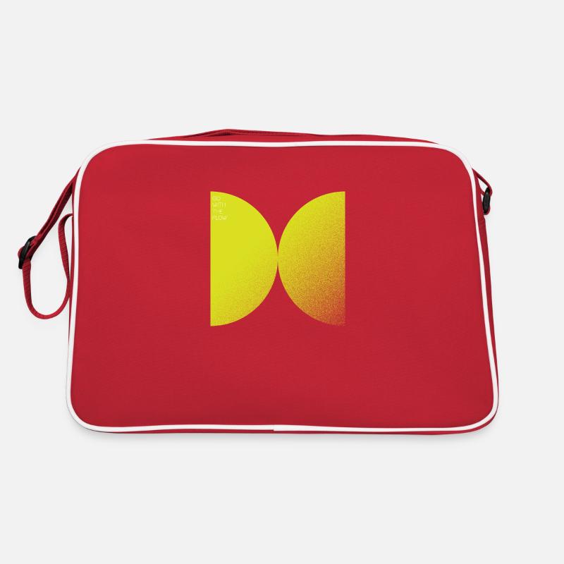 Gelb Retro Tasche