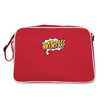 omg - Retro Bag - red/white - Back