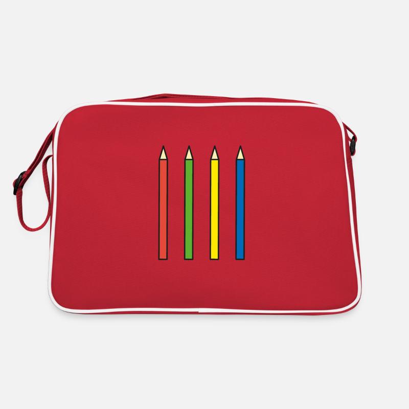 Stifte Bleistift Schreibwaren Retro Tasche
