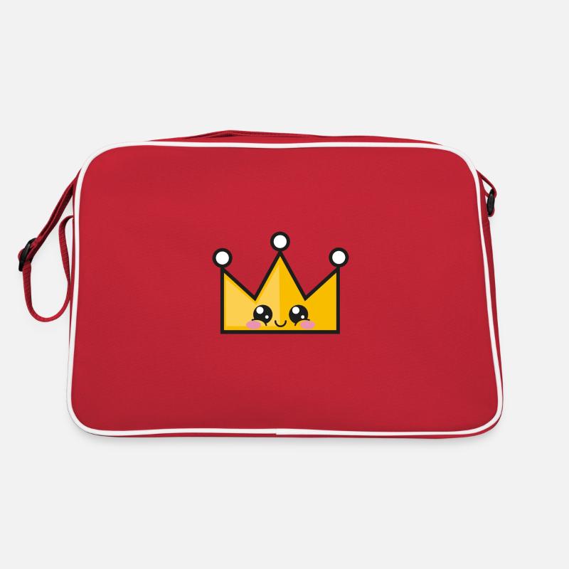 Doux couronne dessin Sac Retro