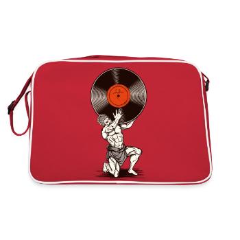 statue vinyle - Sac Retro - rouge/blanc - Dos