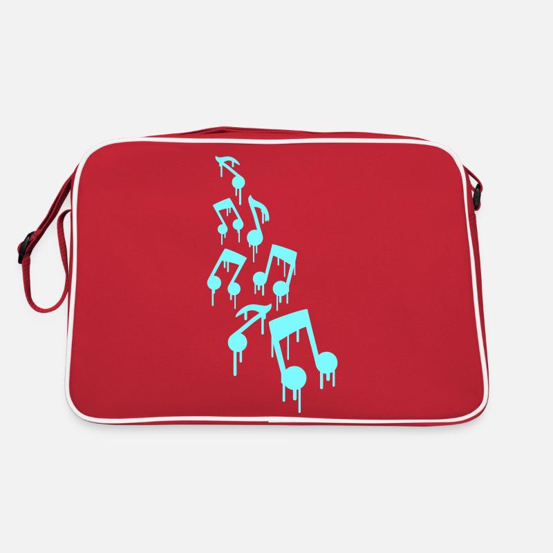 Partition Musique Cool Graffiti Drop Spray Partition Sac Retro