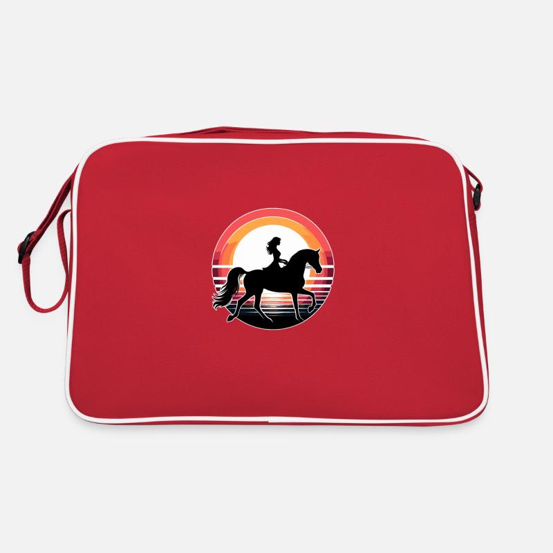 Fille de cheval arabe Sac Retro