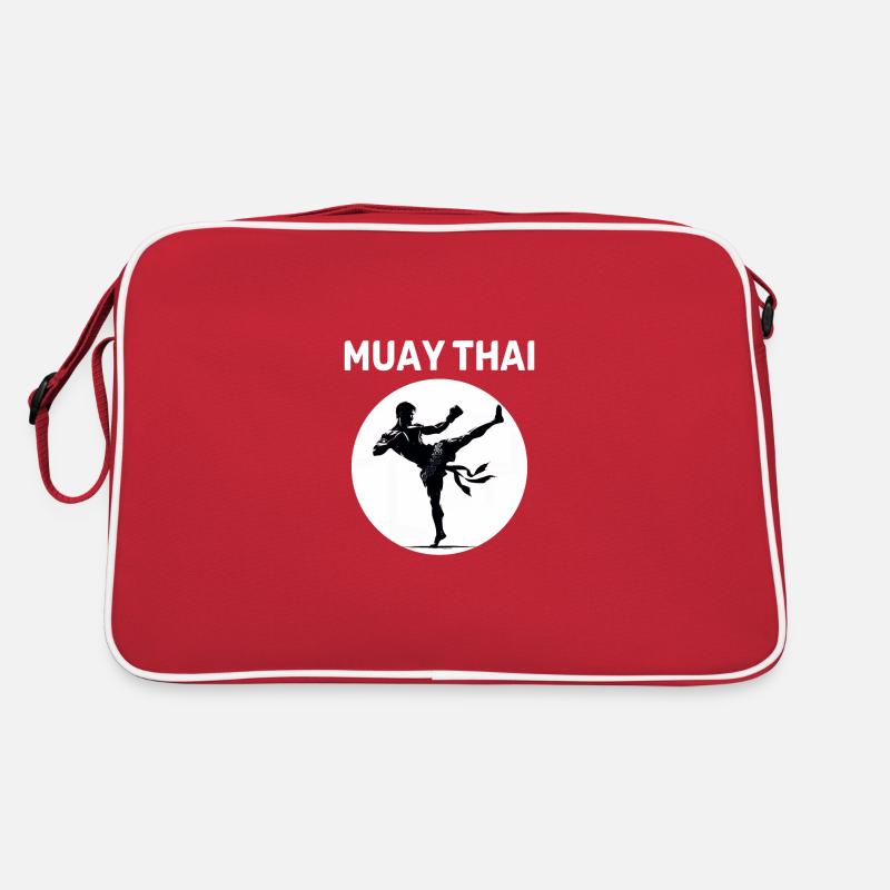 Muay Thai Kämpfer Retro Tasche
