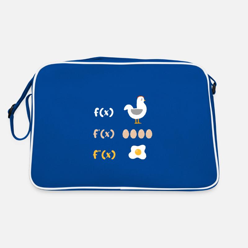 Math Derivation Chicken Student Teacher Gift Retro Bag
