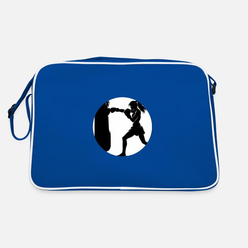 Muay Thai Mädchen Retro Tasche