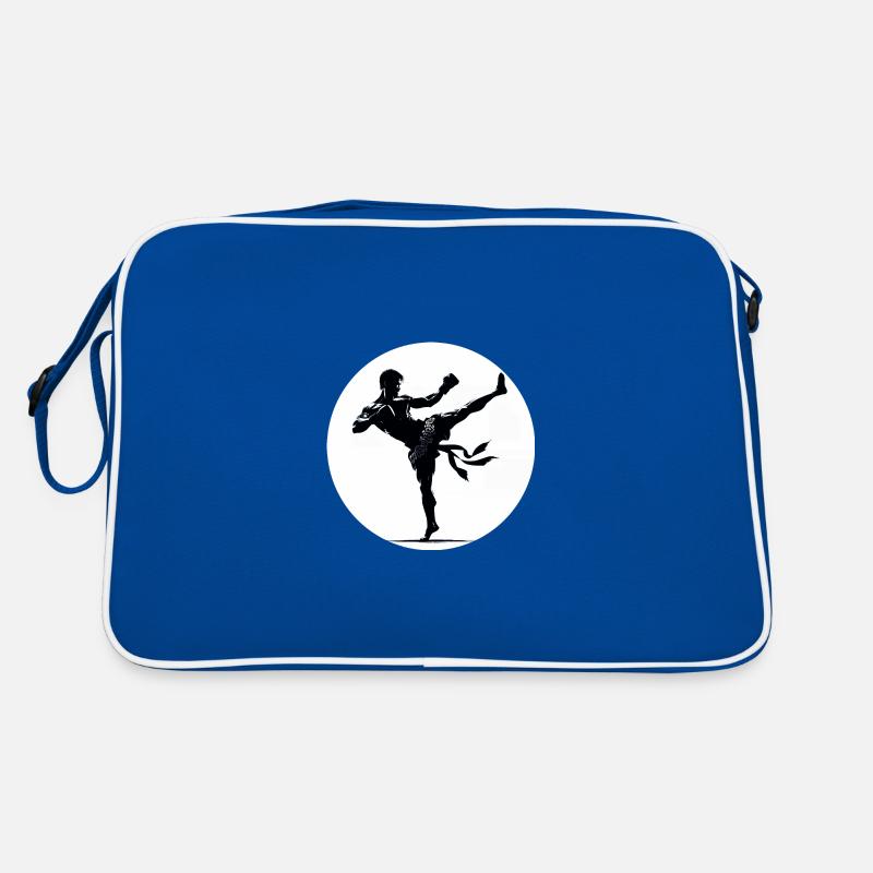 Conception de Muay Thaï Sac Retro