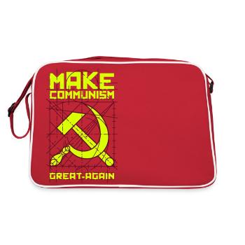 Rendre le communisme grand à nouveau - Sac Retro - rouge/blanc - Dos