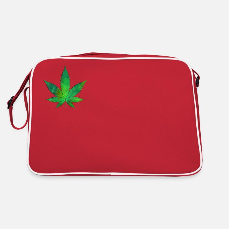 Weed Ölfarbe Retro Tasche