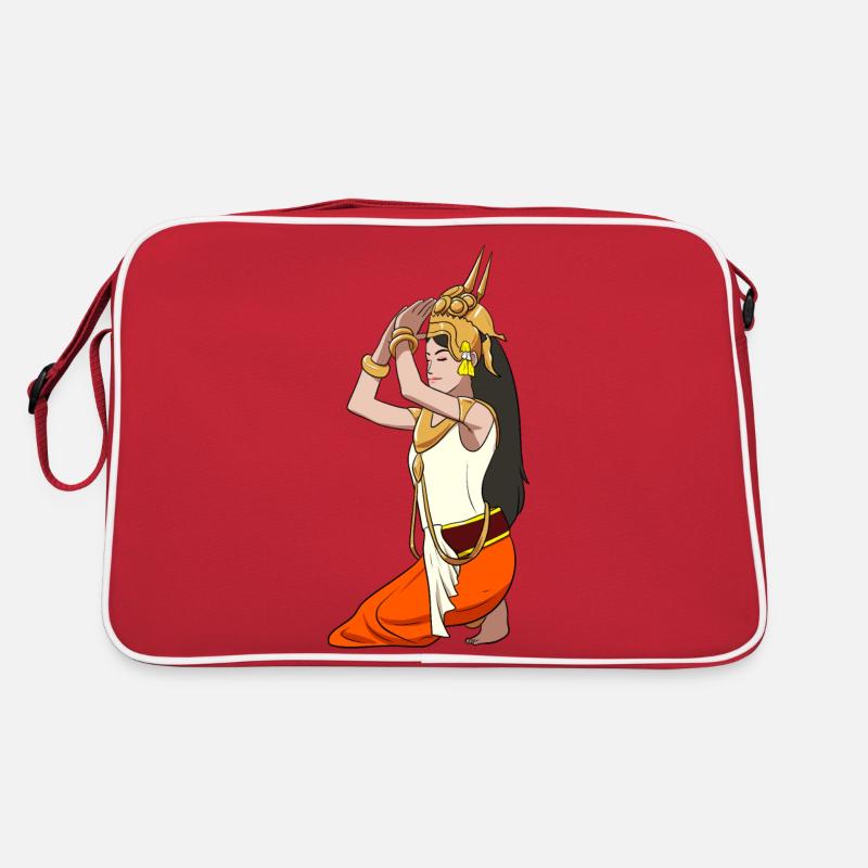 Cambodia Tradition Dance Khmer Apsara I Gift Retro Bag