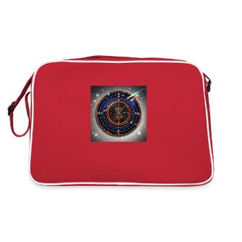 Fléchettes Stardust - Sac Retro - rouge/blanc - Dos