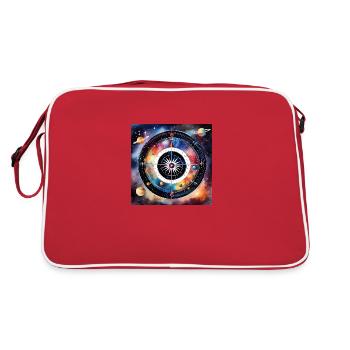 Universe of Darts - Retro Bag - red/white - Back