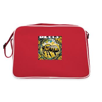 Buzzing Bee - Retro Bag - red/white - Back
