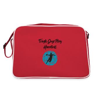 Tough Guys Play Handball - Retro Bag - red/white - Back