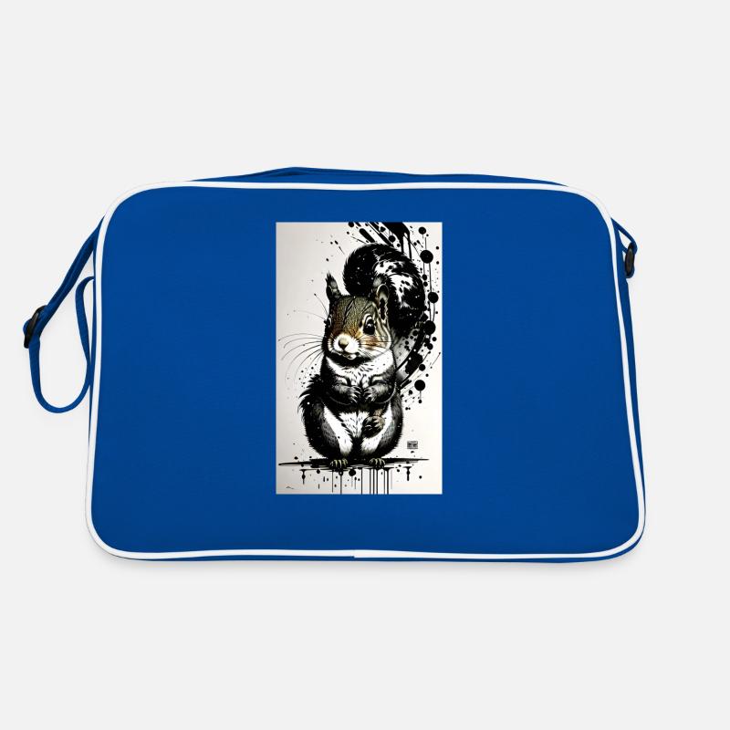 Écureuil mignon Sac Retro