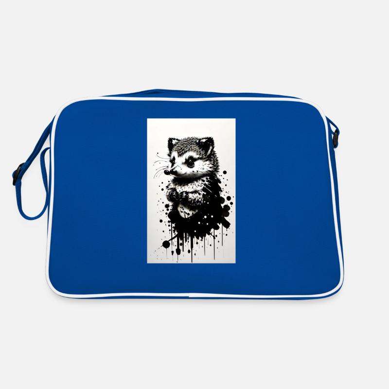Hérisson mignon Sac Retro