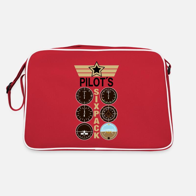 Pilot Flyer SixPack Retro Bag