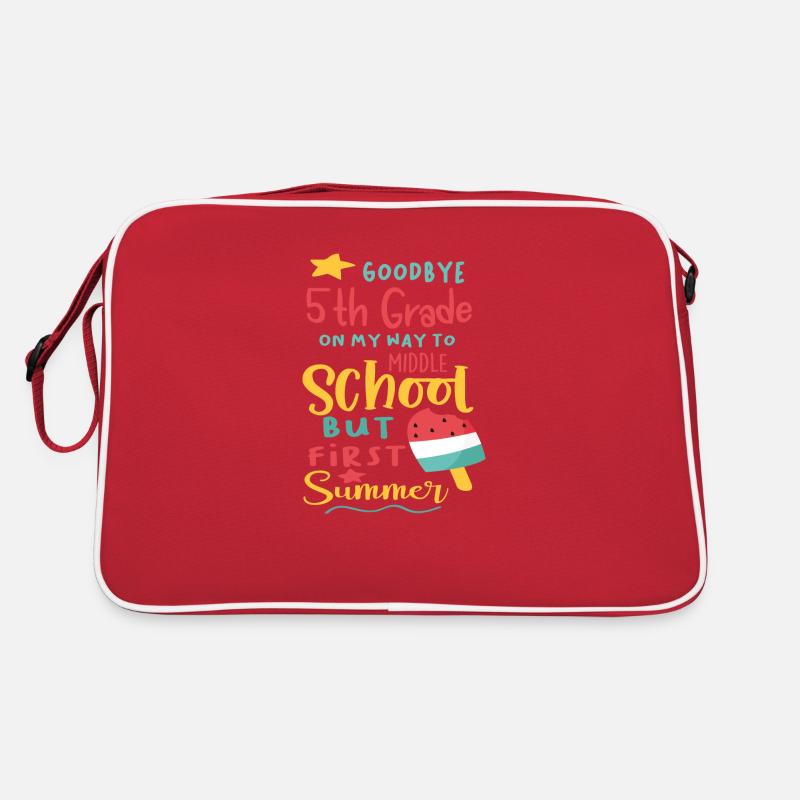 Bye-bye 5th grade - Hello new challenges! Retro Bag