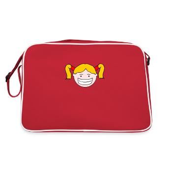 Trudy Walker - Head - Retro Bag - red/white - Back