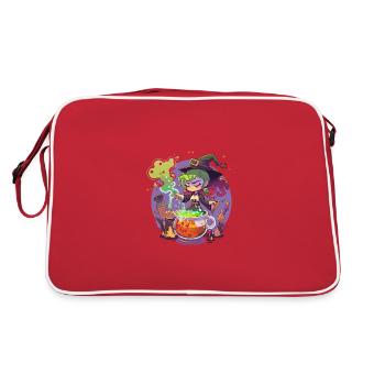 Concoction de chaudron - Sac Retro - rouge/blanc - Dos