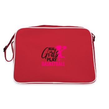 Basket-ball basket dames - Sac Retro - rouge/blanc - Dos