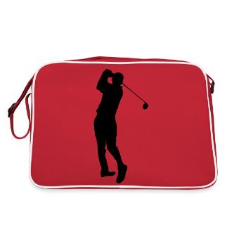 Golfeurs - Sac Retro - rouge/blanc - Dos