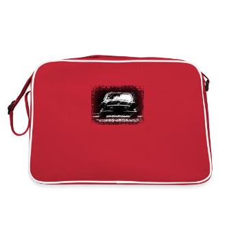 Volga in the Dust - Retro Tasche - Rot/Weiß - Hinten