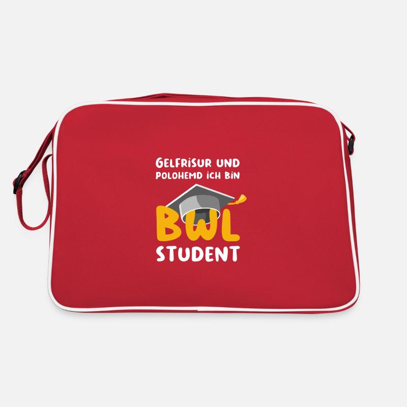 BWL Student Witziger Spruch Retro Tasche