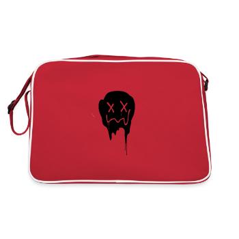 Funny face - Retro Bag - red/white - Back