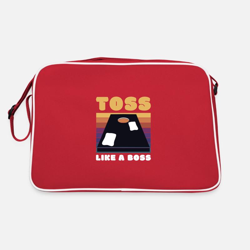 Cornhole Sommer Spiel Geschenk Retro Tasche