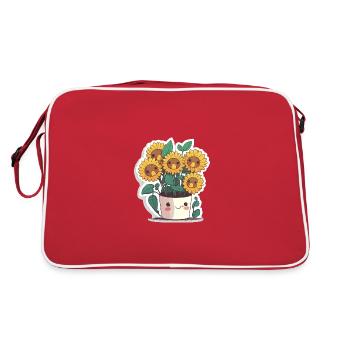 Symphonie de tournesol - Sac Retro - rouge/blanc - Dos