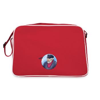 Moin Sailor - Retro Bag - red/white - Back