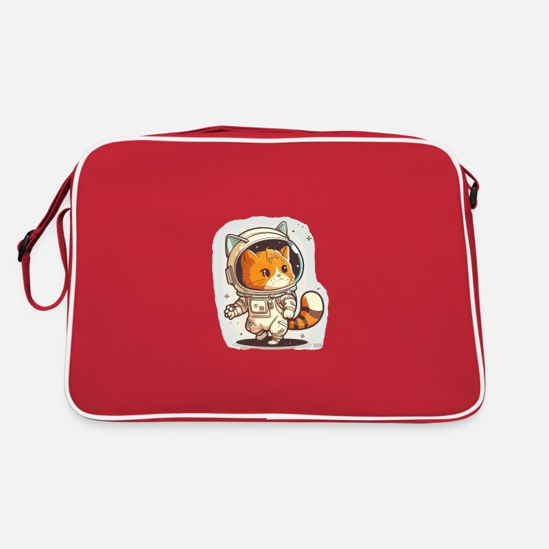 Chat cosmique Sac Retro