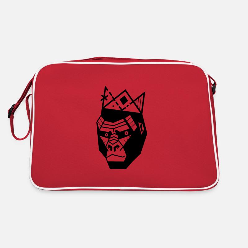 Singe roi gorille Sac Retro
