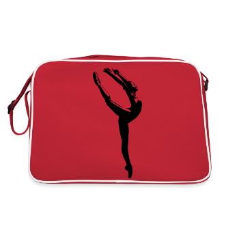 Danseuse - Sac Retro - rouge/blanc - Dos