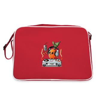 La fête de la carotte - Sac Retro - rouge/blanc - Dos