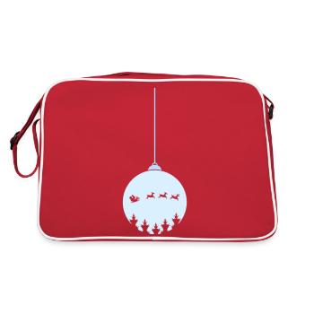 Boule de Noël Noël - Sac Retro - rouge/blanc - Dos