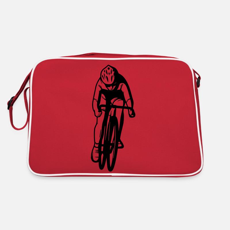 Conception de vélo de route Sac Retro