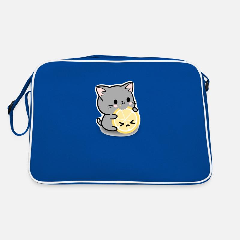 Chat citron Sac Retro