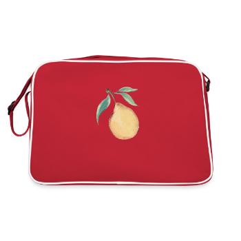 Poire - Sac Retro - rouge/blanc - Dos