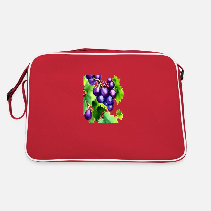 Grapes on a Vine Retro Bag