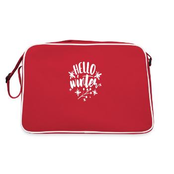 Bonjour l’hiver - Sac Retro - rouge/blanc - Dos