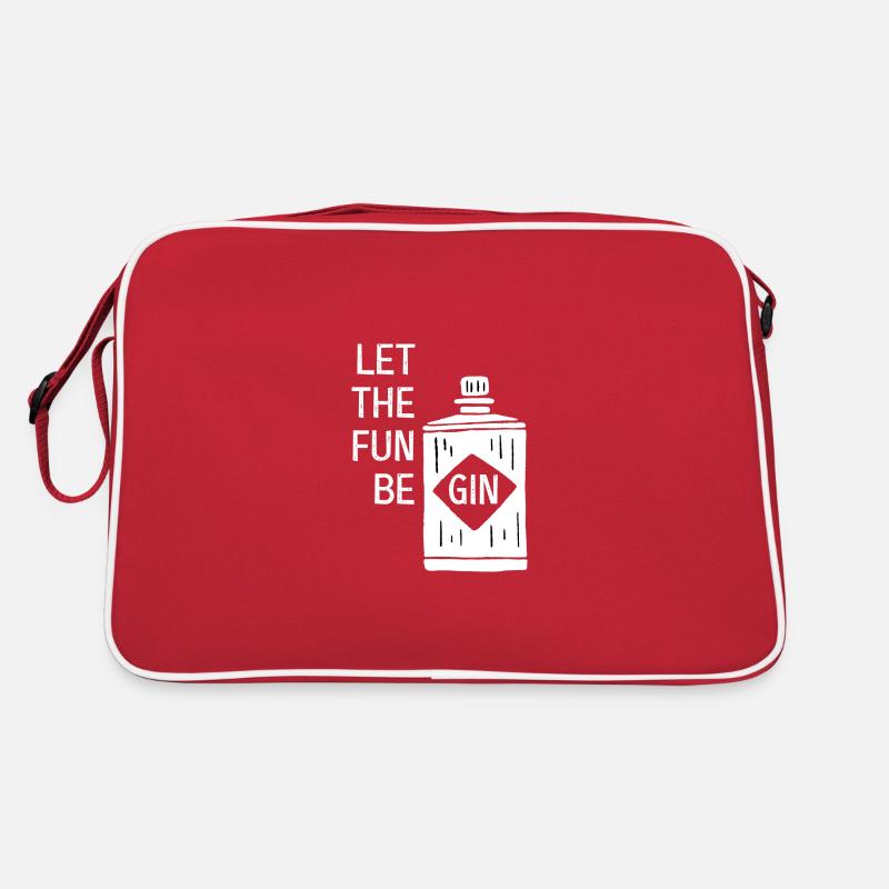Que le plaisir soit l’alcool au gin Sac Retro