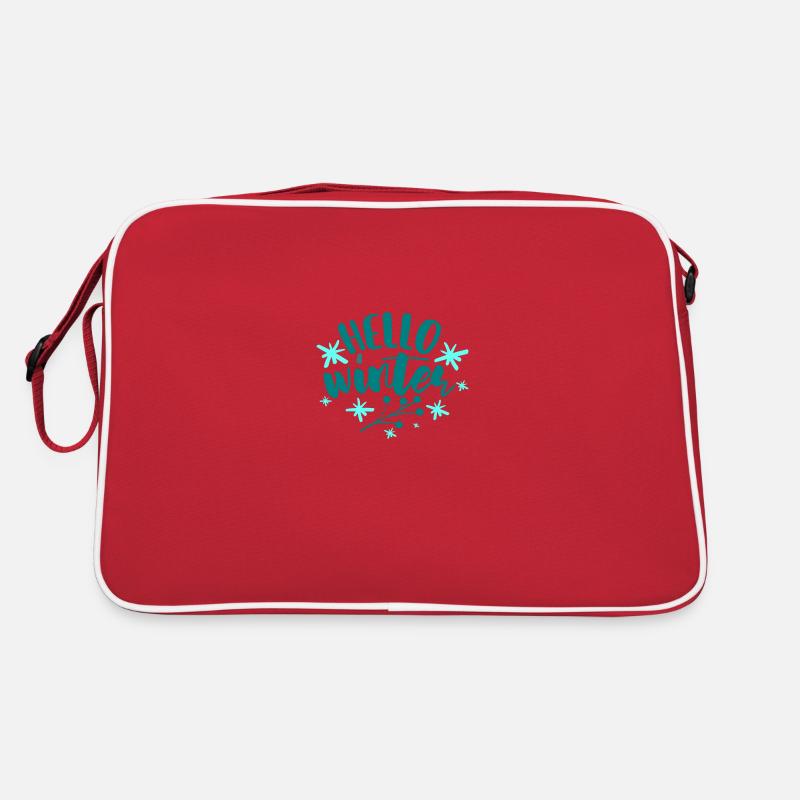 Hallo Winter Retro Tasche