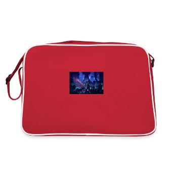 The Graveyard - Retro Bag - red/white - Back