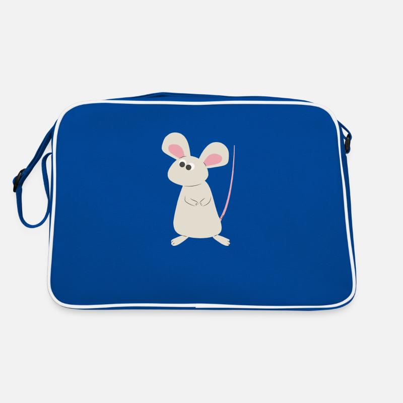 Cleveres Mäuschen Retro Tasche