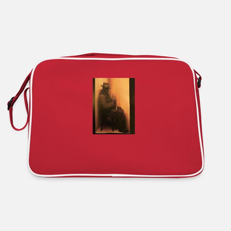 Jazzman - Retro Tasche - Rot/Weiß