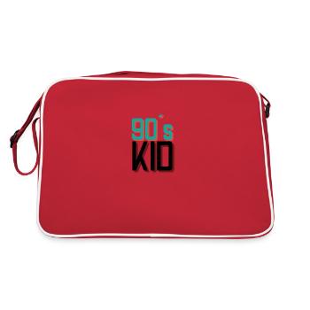 90`s kid / retro / vintage / 90s kids - Retro Bag - red/white - Back