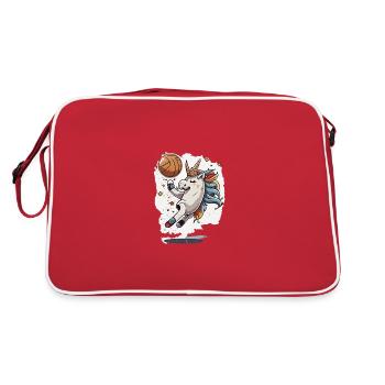The Magical Hoops - Retro Bag - red/white - Back