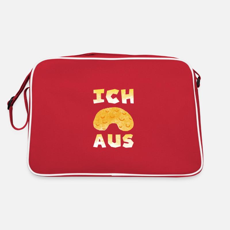 Ich Flipp Aus ausflippen Geschenkidee - Retro Tasche - Rot/Weiß
